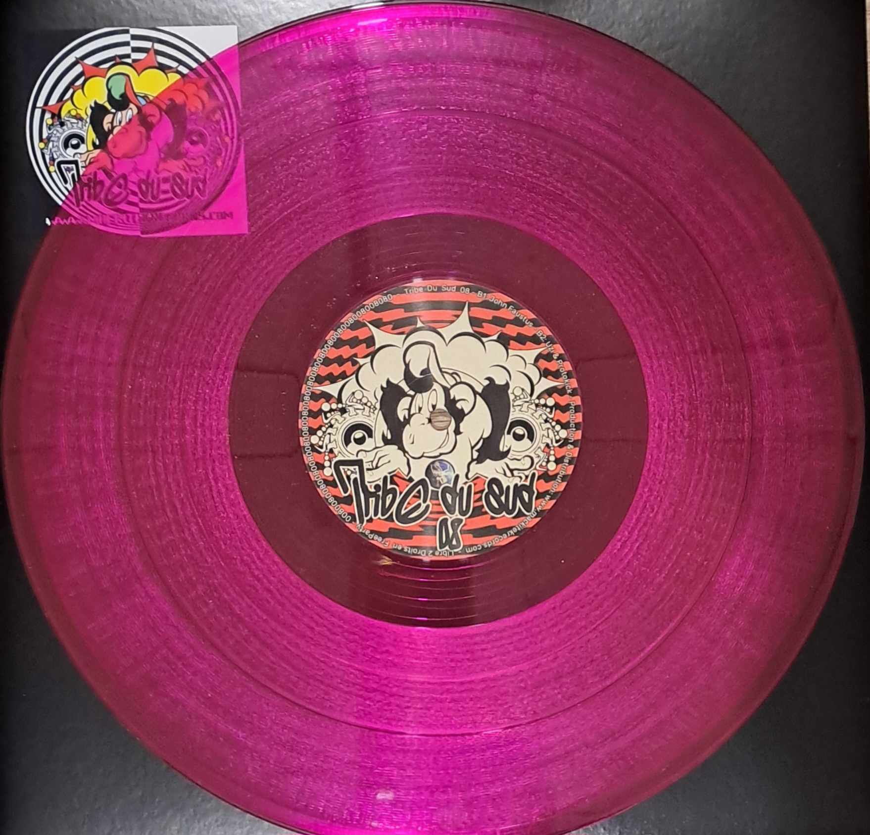 Tribe Du Sud 08 (rose) - vinyle freetekno